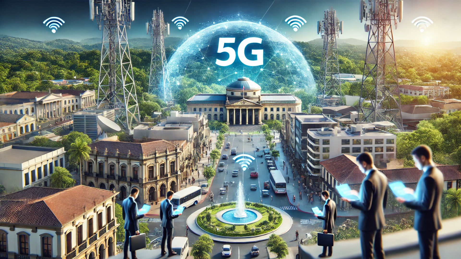 5G na Costa Rica Agora Disponível Através da Rede Inovadora da RACSA