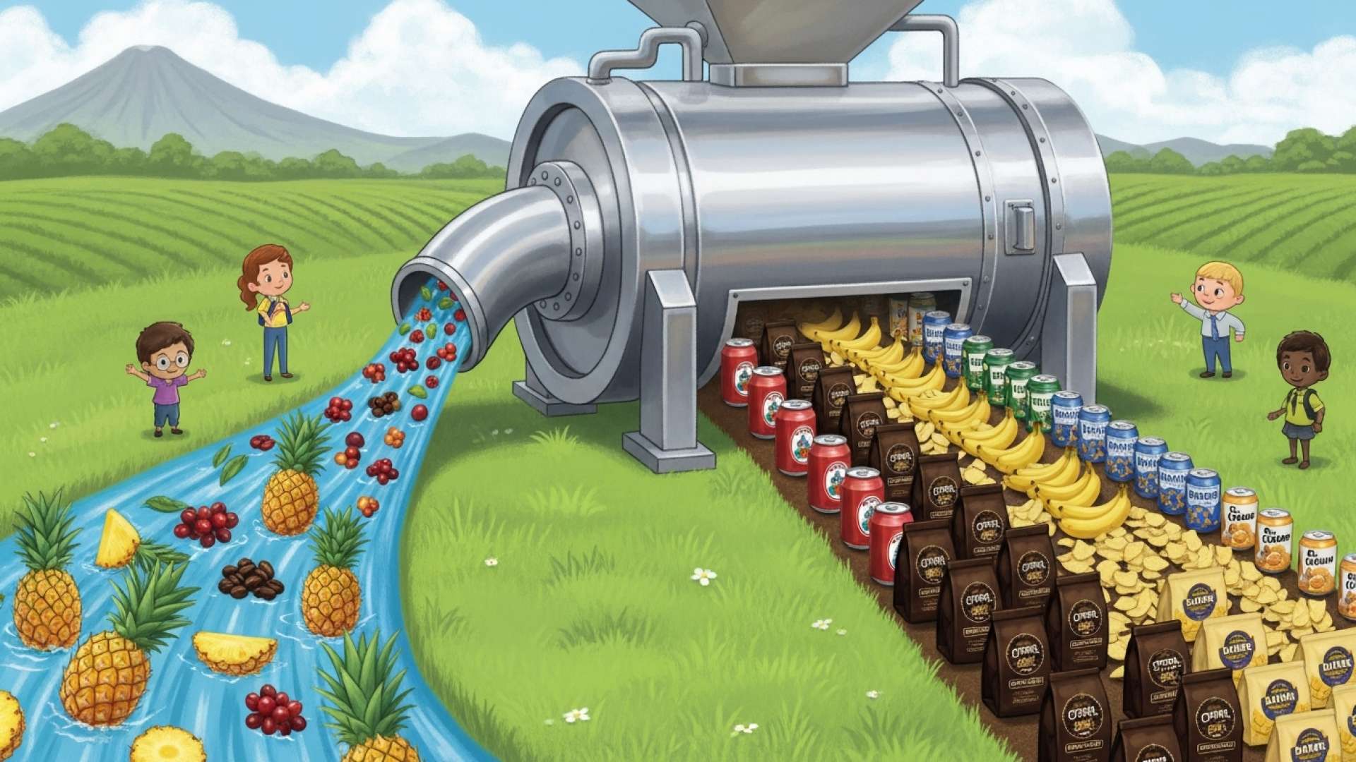Além da Colheita, Agricultura Costarriquenha Busca Modernização