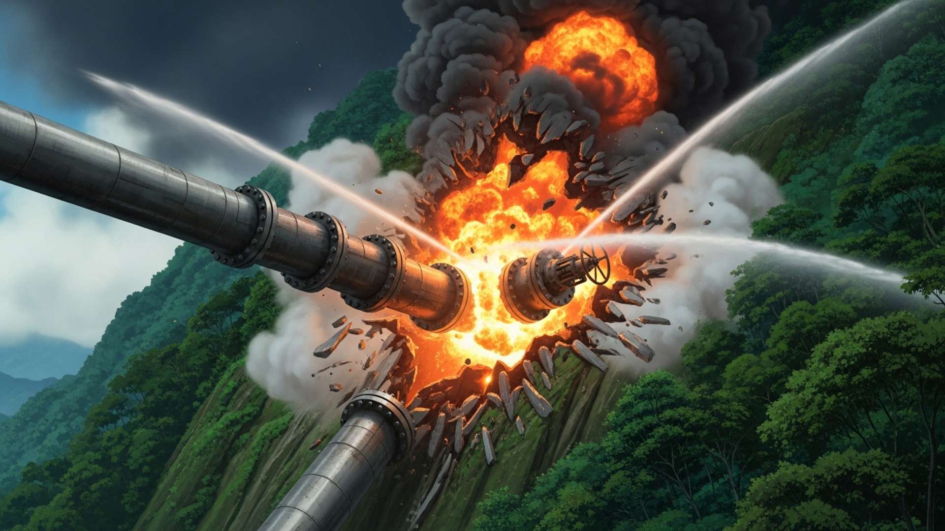 Bombeiros de Cartago Evitam Desastre Industrial Perto de Instalação da Recope em Ochomogo