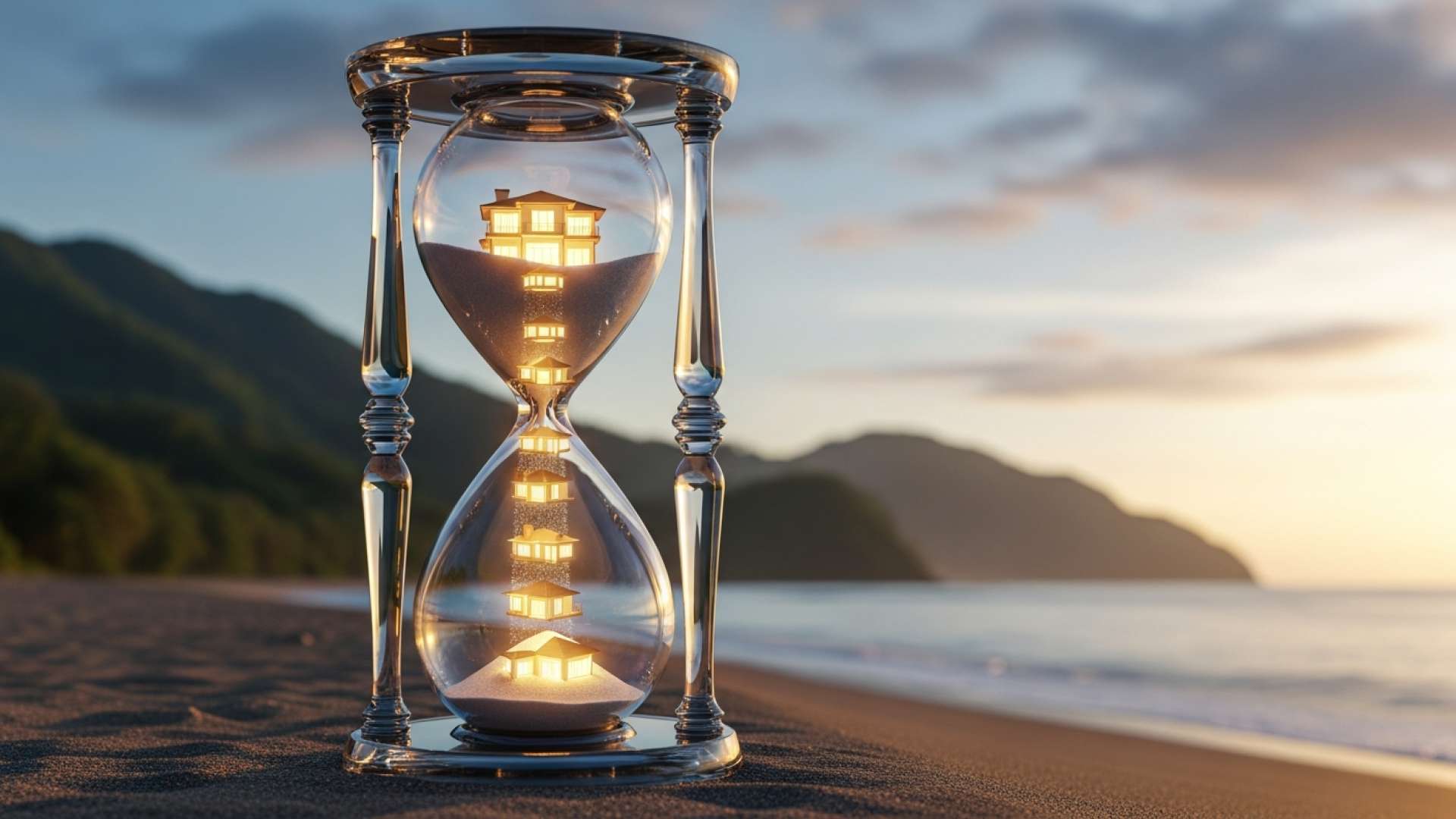 Relógio Ticando para Pagamento do Imposto sobre Casas de Luxo na Costa Rica