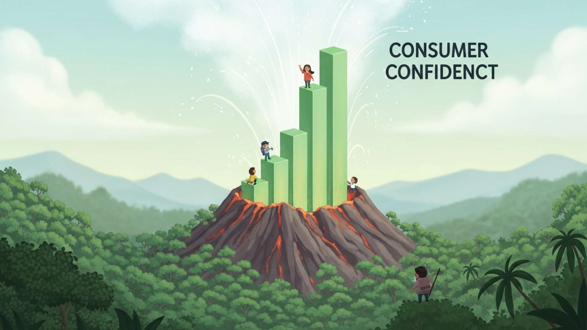Confiança do Consumidor Dispara para Máximo Histórico de 24 Anos