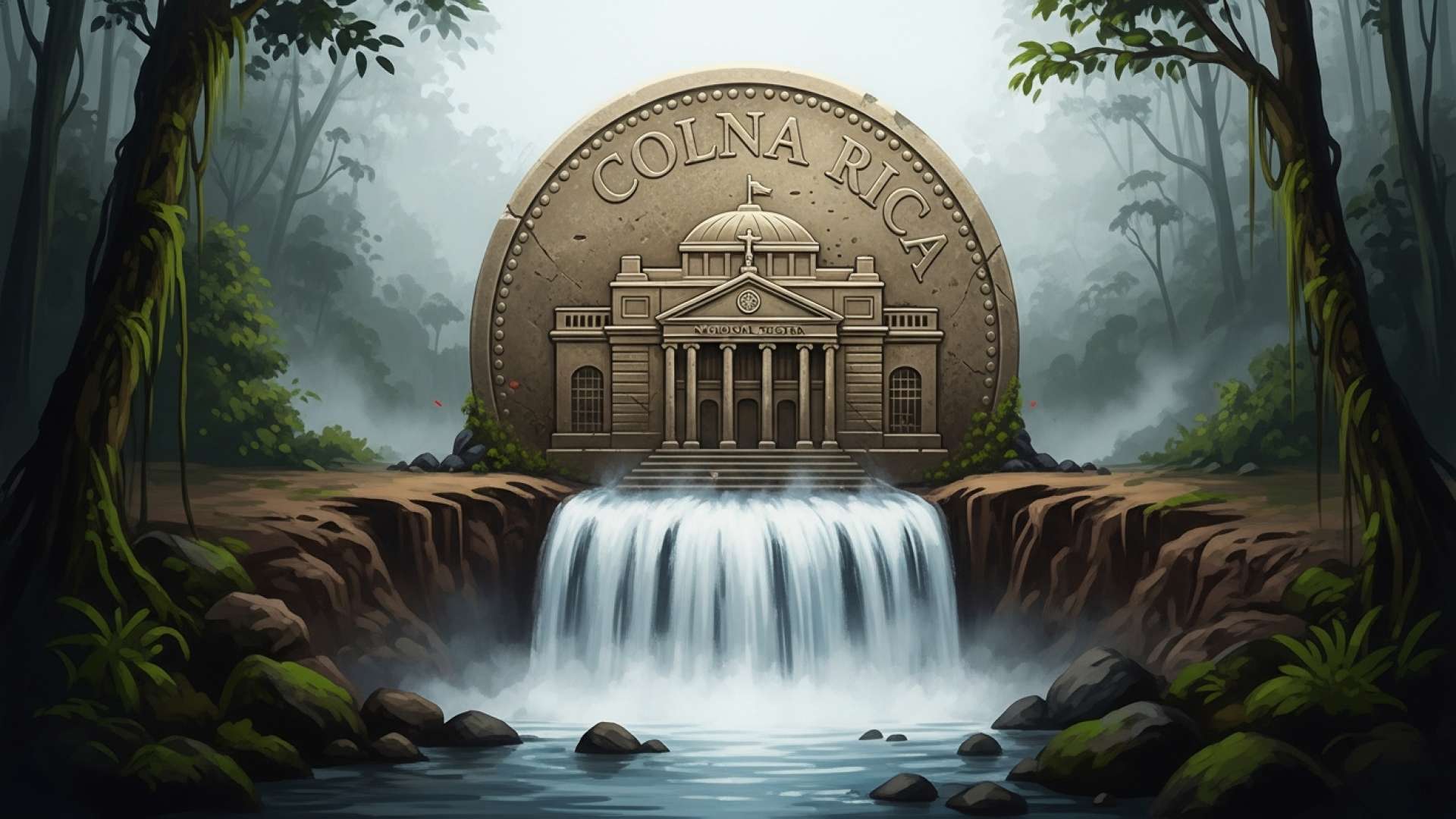 A Costa Rica comemora o Teatro Nacional com a última moeda colecionável
