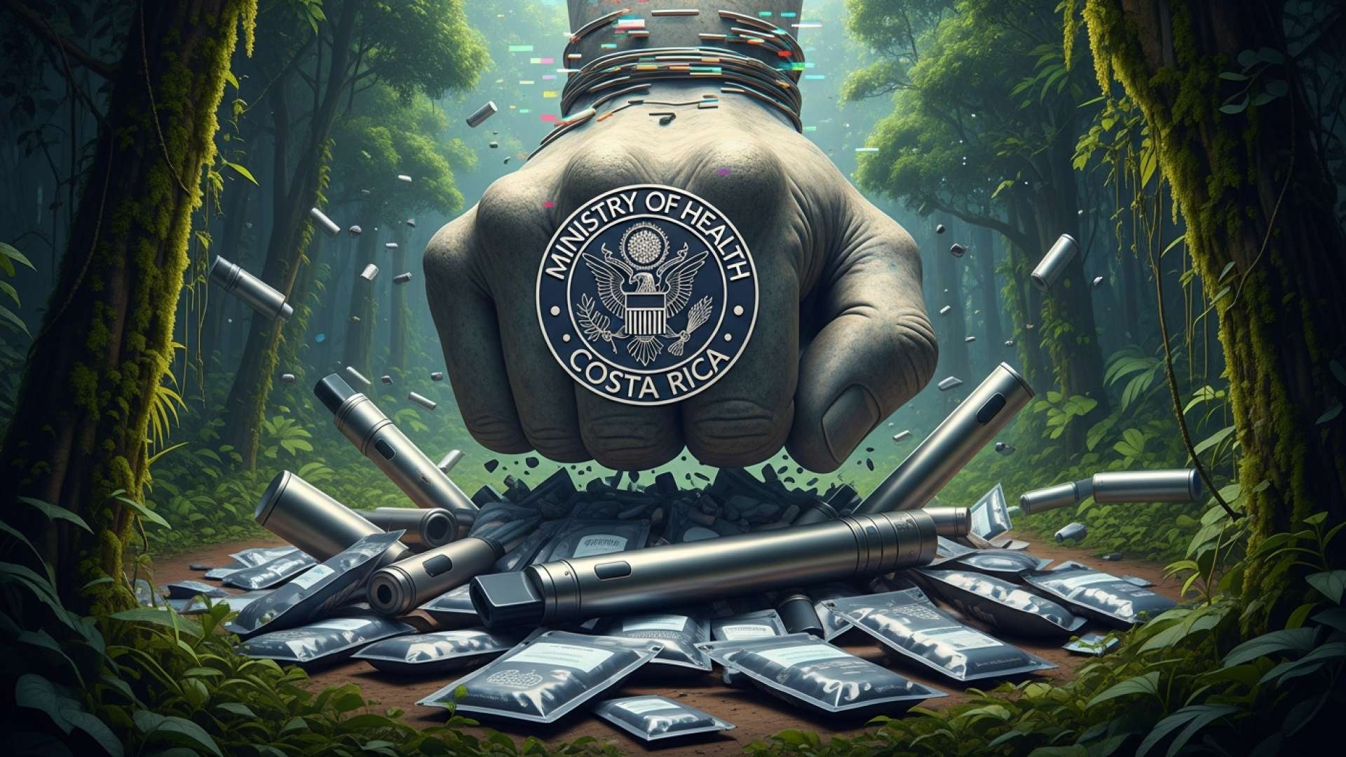 Costa Rica Reprime Mercado de Vape Ilícito com Grande Apreensão