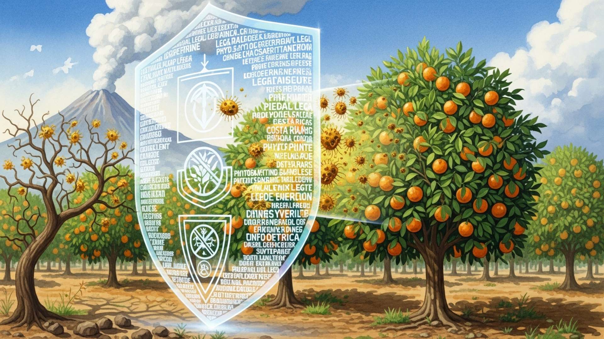 Costa Rica Promulga Lei Histórica para Salvar a Indústria de Cítricos da Praga do Dragão Amarelo
