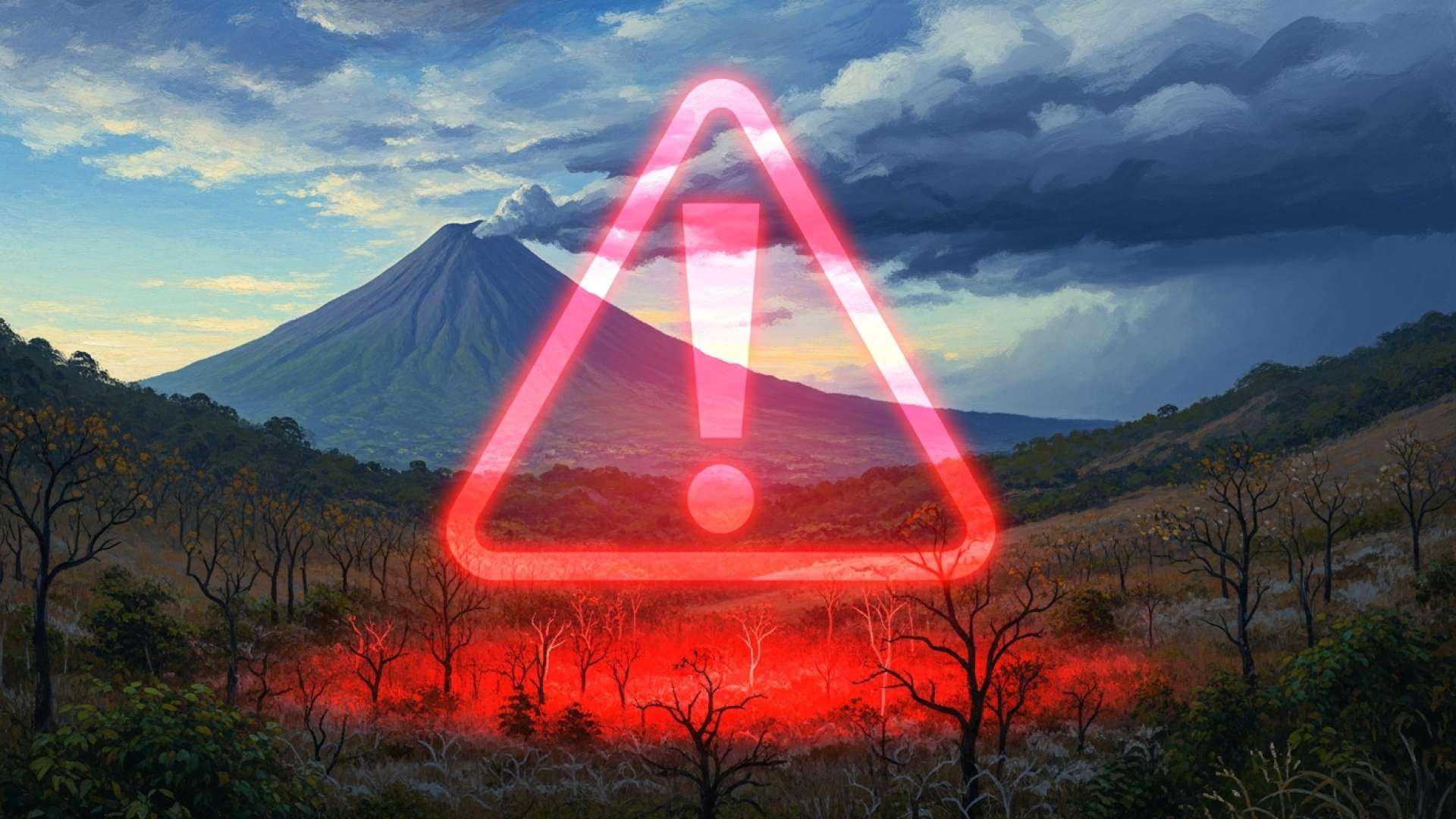 Costa Rica em Alerta Máximo com Ventos Fortes Alimentando Ameaça de Incêndios Florestais