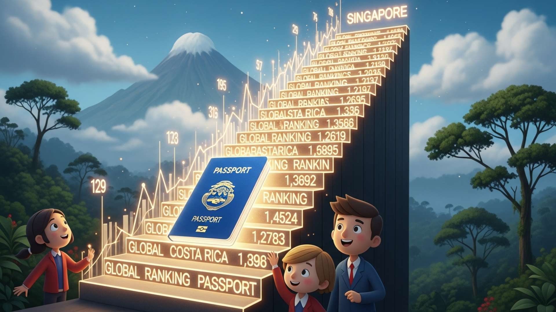 Costa Rica consolida seu poder global em viagens no Índice de Passaporte de 2026