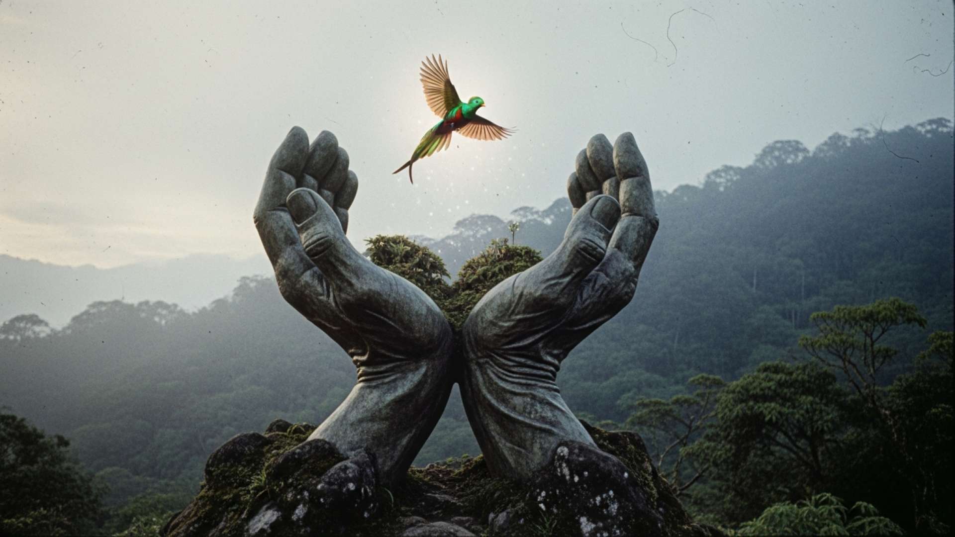 Obra de Artista Costarriquenho Inspira Causa do Envelhecimento Digno