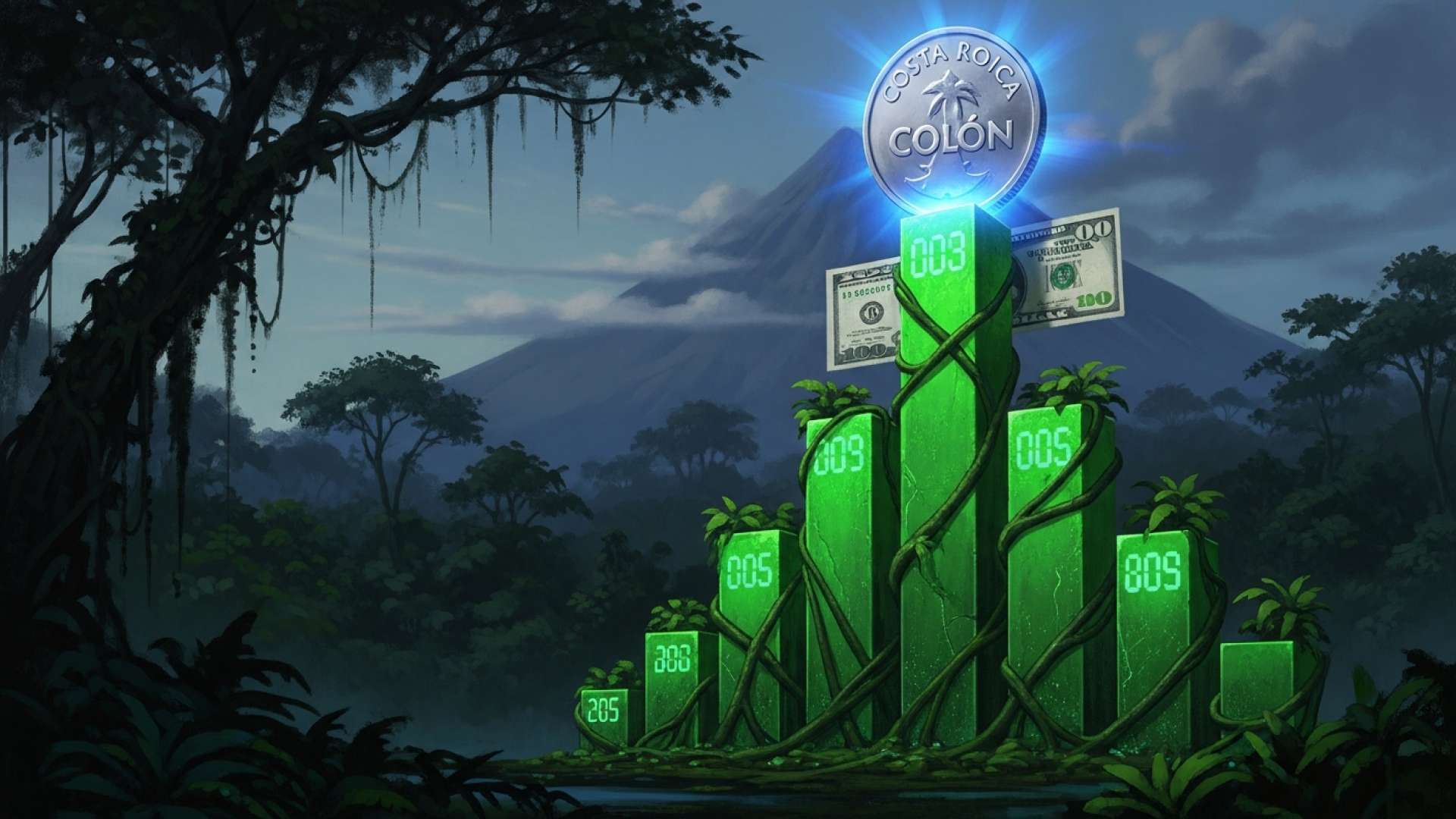 Colom Costarriquenho Deve Manter Dominância Sobre o Dólar Americano Até o Final de 2026