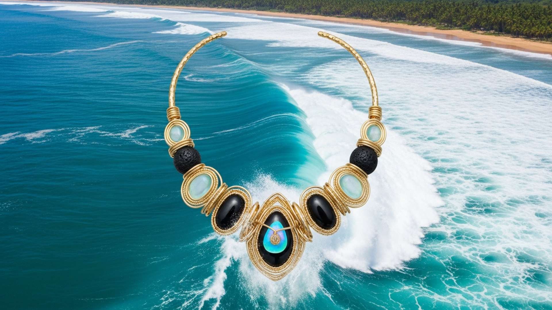 Designer Costarriquenha Lança Marca de Joias Artesanais Inspiradas no Oceano MAREA