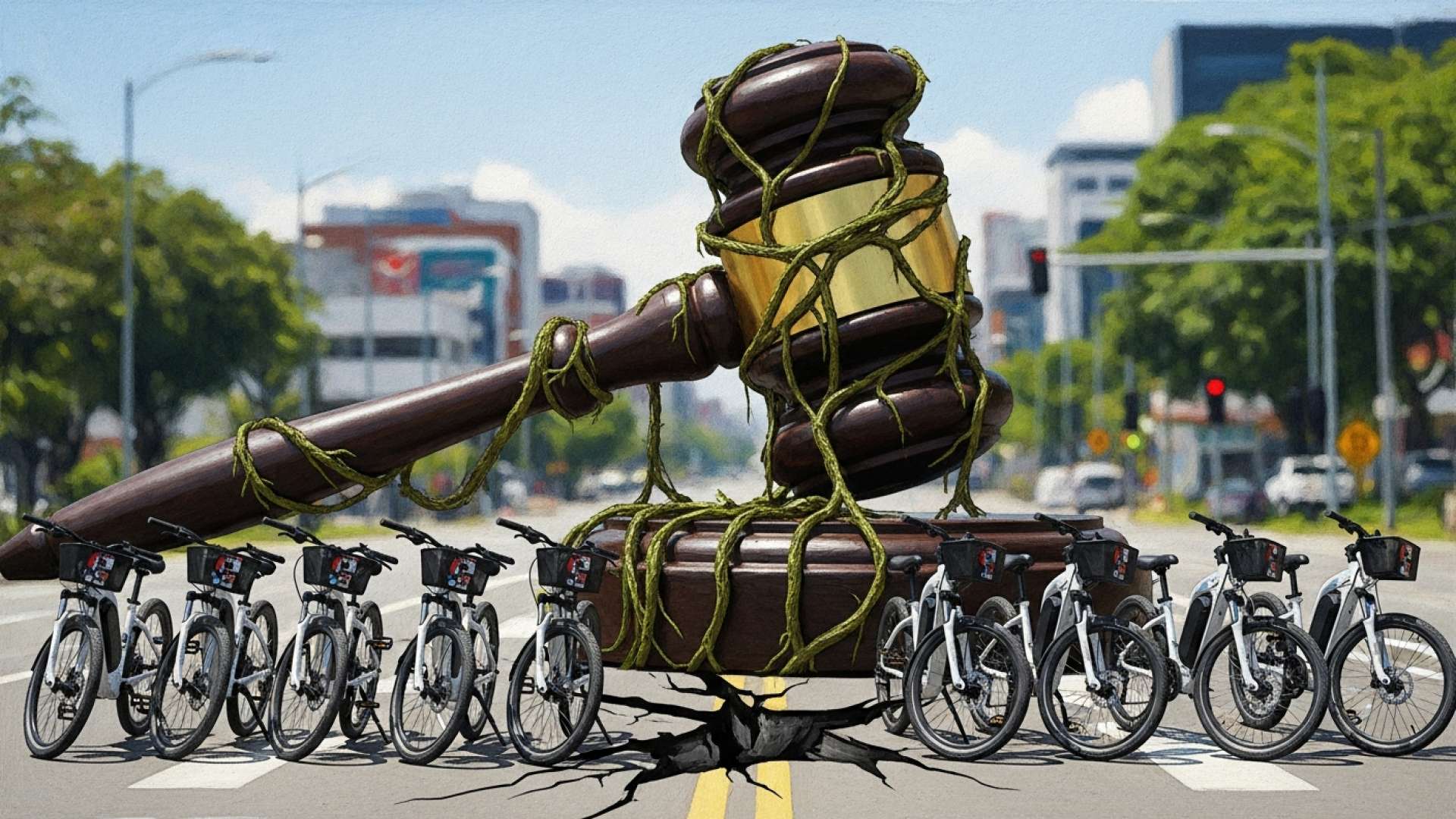 Justiça Suspende Repressão do MOPT contra Bicicletas com Assistência a Gás