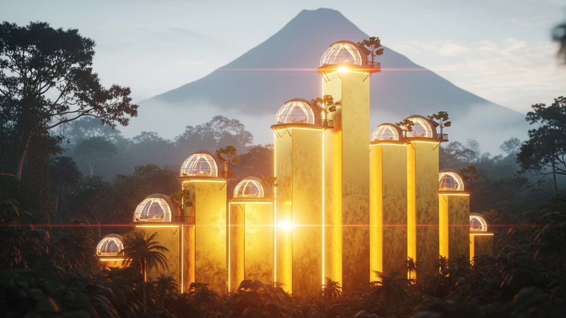 Tendência de Glamping Transforma o Panorama do Turismo na Costa Rica