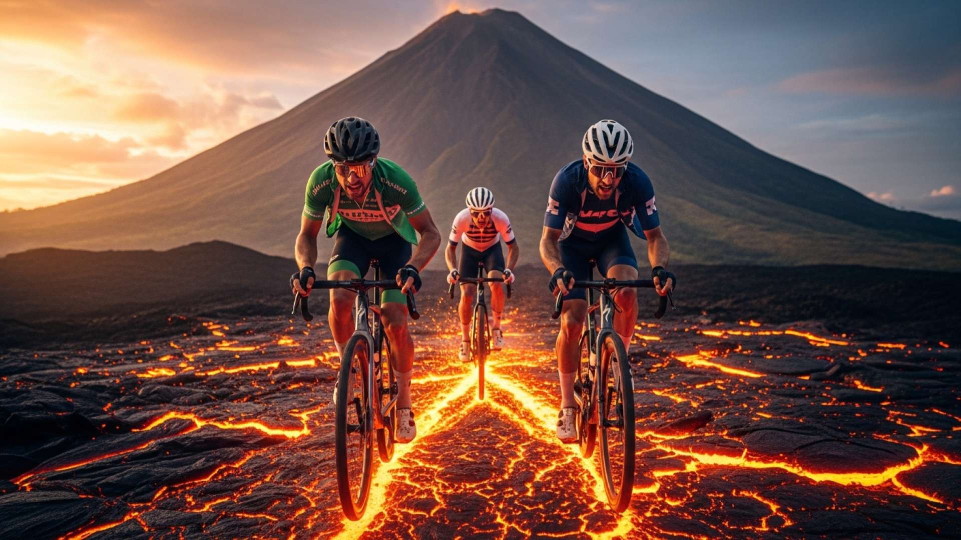 Estrelas do Ciclismo Global se Reúnem em Guanacaste para o Volcano 100