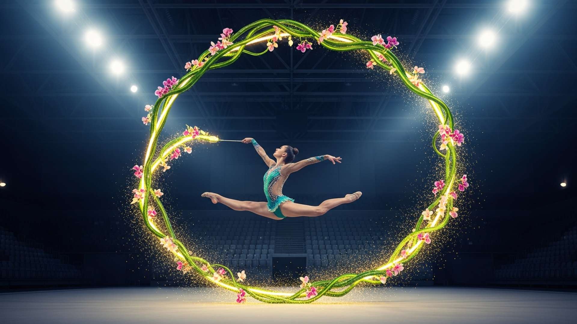 Gloriana Sanchez Visam Sonhos Olímpicos no Campeonato Mundial de Ginástica Rítmica na Alemanha