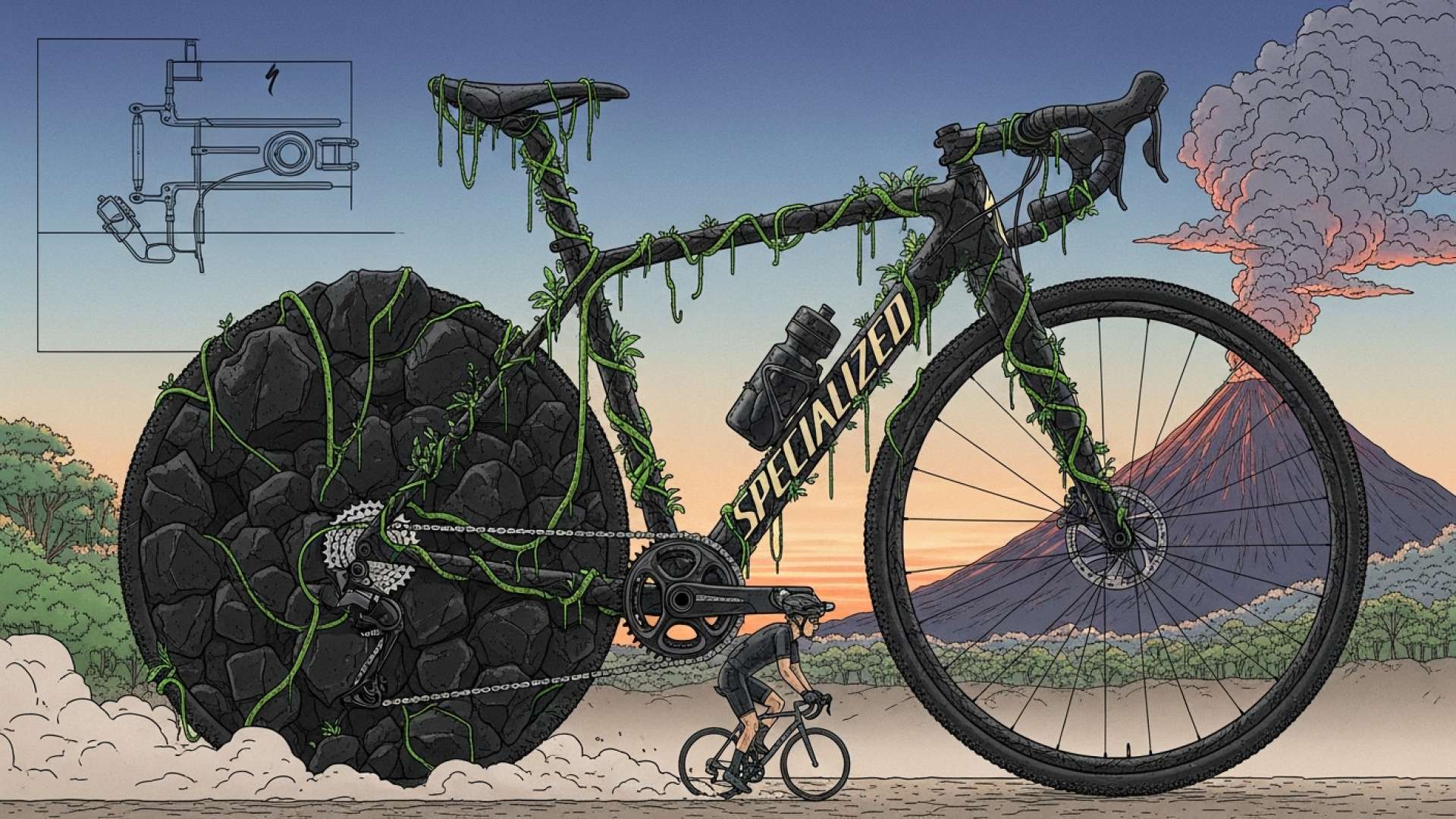 Lendário Ciclista Italiano Daniel Oss Se Junta ao Grid do Volcano 100