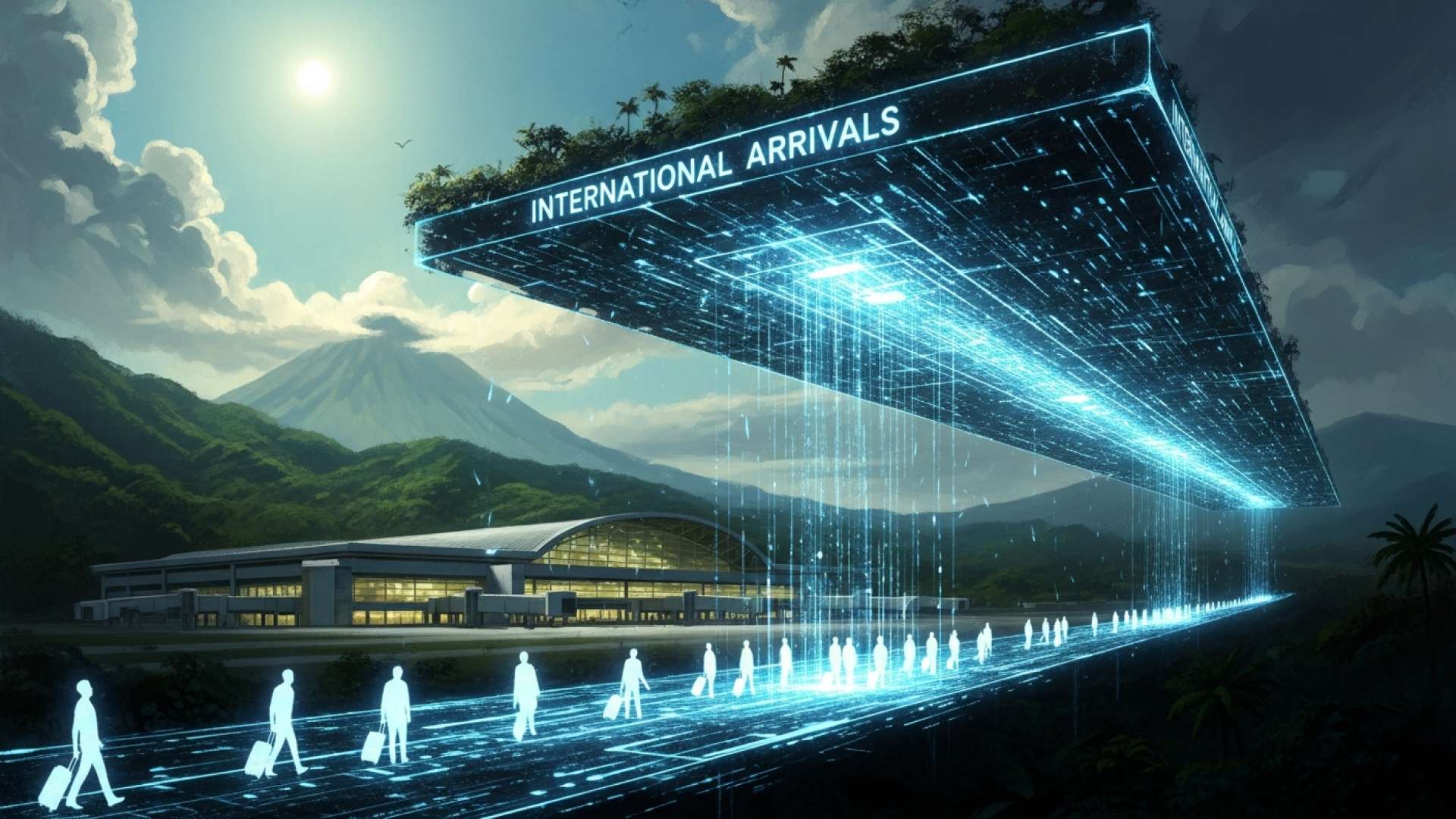Aeroporto Juan Santamaría Registra Aumento Inédito de Passageiros durante Feriado