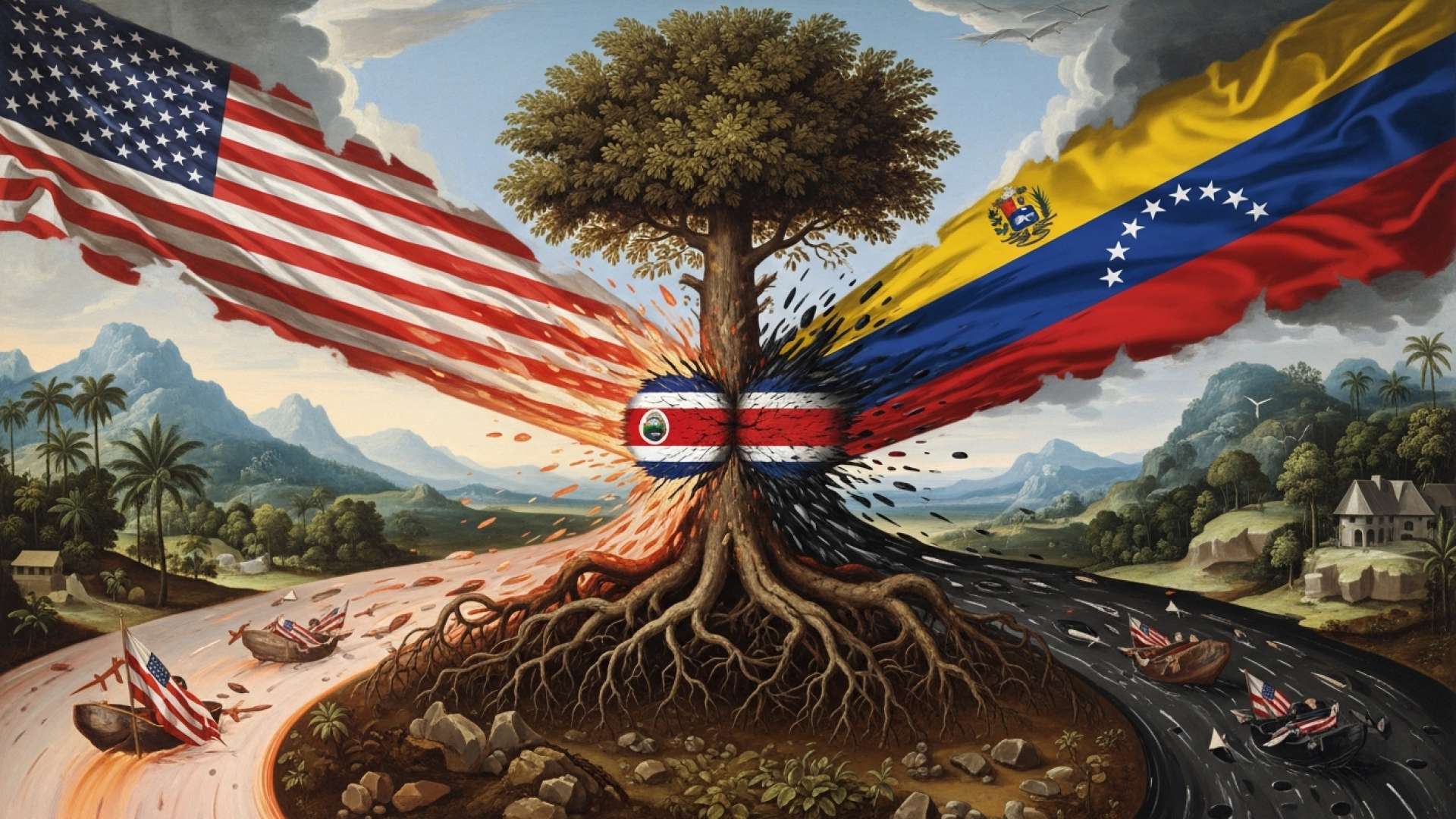 A Captura de Maduro Desafia Tempestade Política na Costa Rica