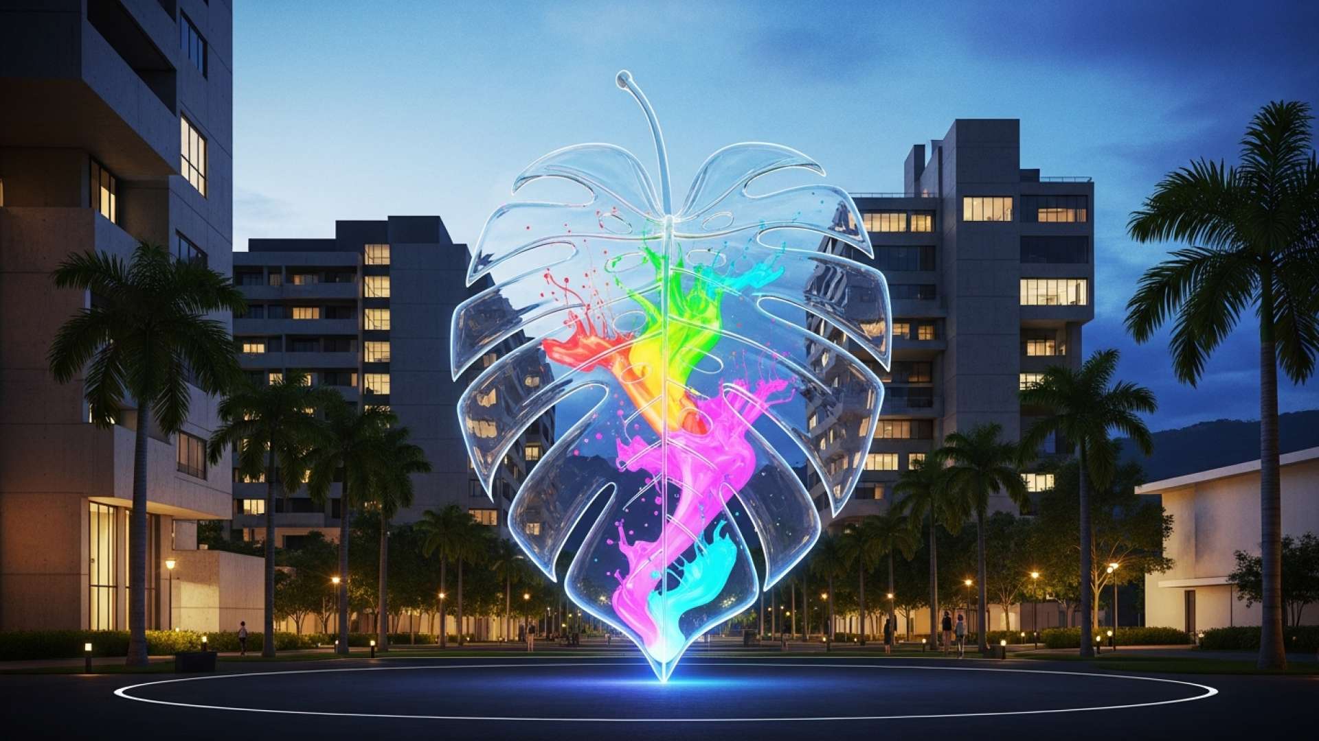 Mantra Natura leva a eco-arte latino-americana ao coração da Avenida Escazú