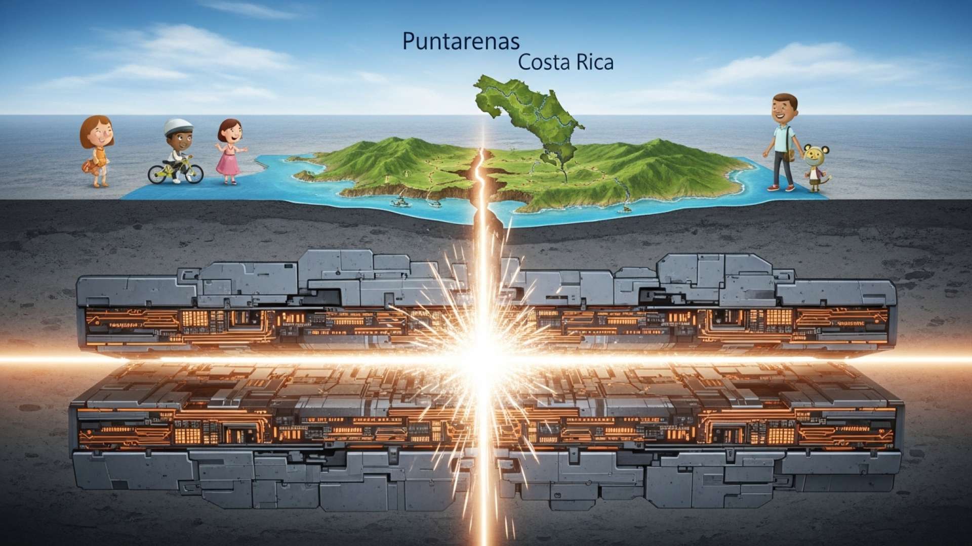 Tremor Moderado de Magnitude 4.2 Sacode a Costa de Puntarenas