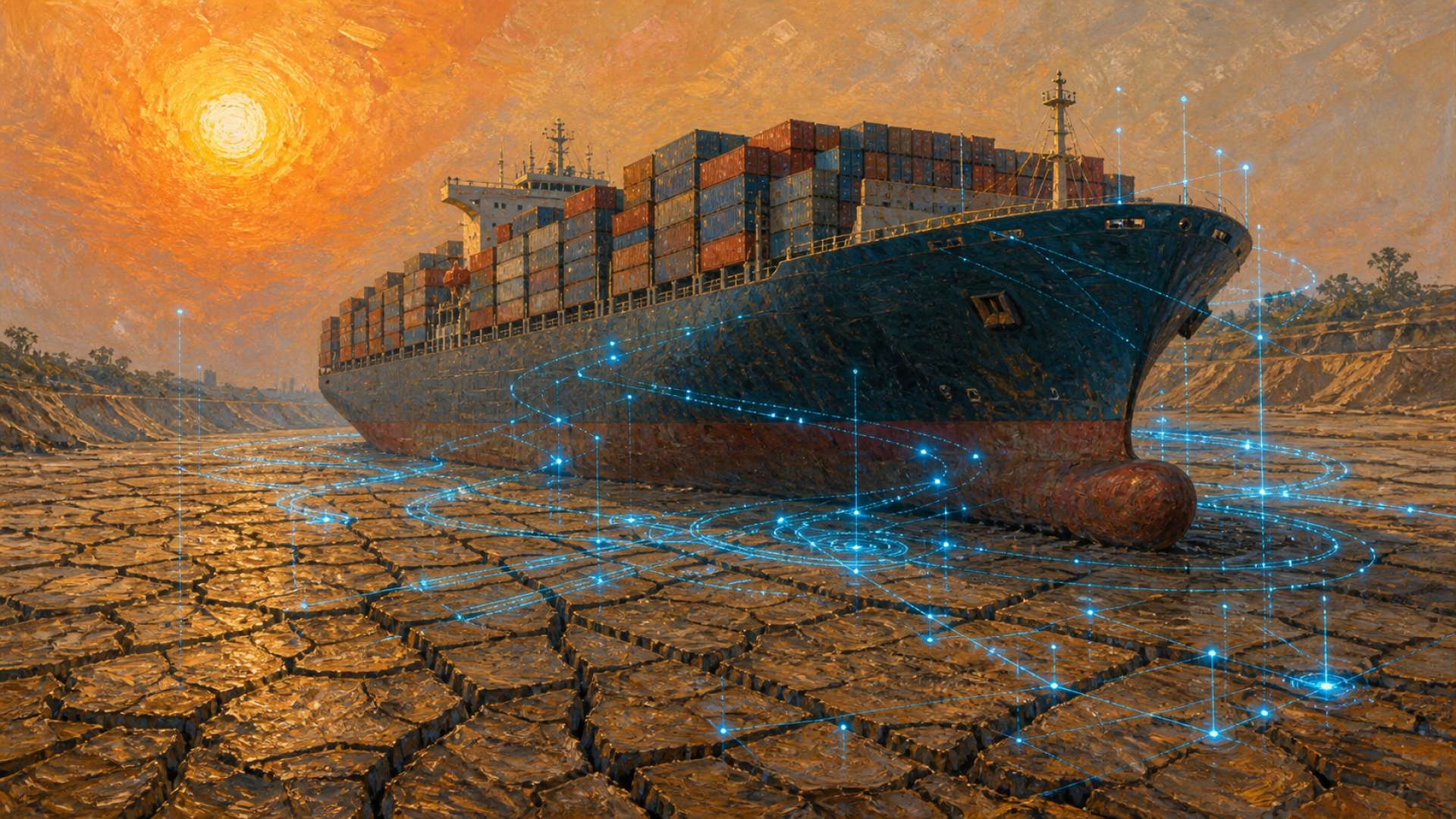 Canal do Panamá Restringe Trânsito Diário de Navios para Combater Seca Persistente