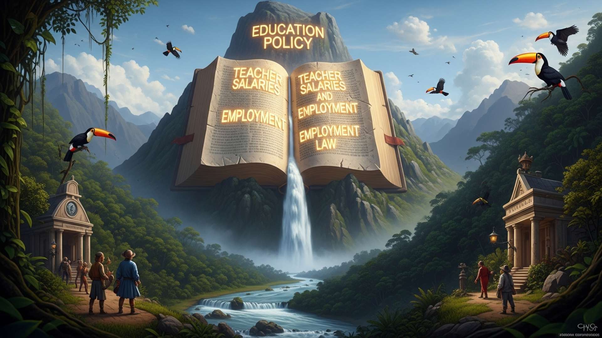 O Partido Liberal Nacional se compromete a revisar a lei de emprego público e a aumentar o financiamento para a educação