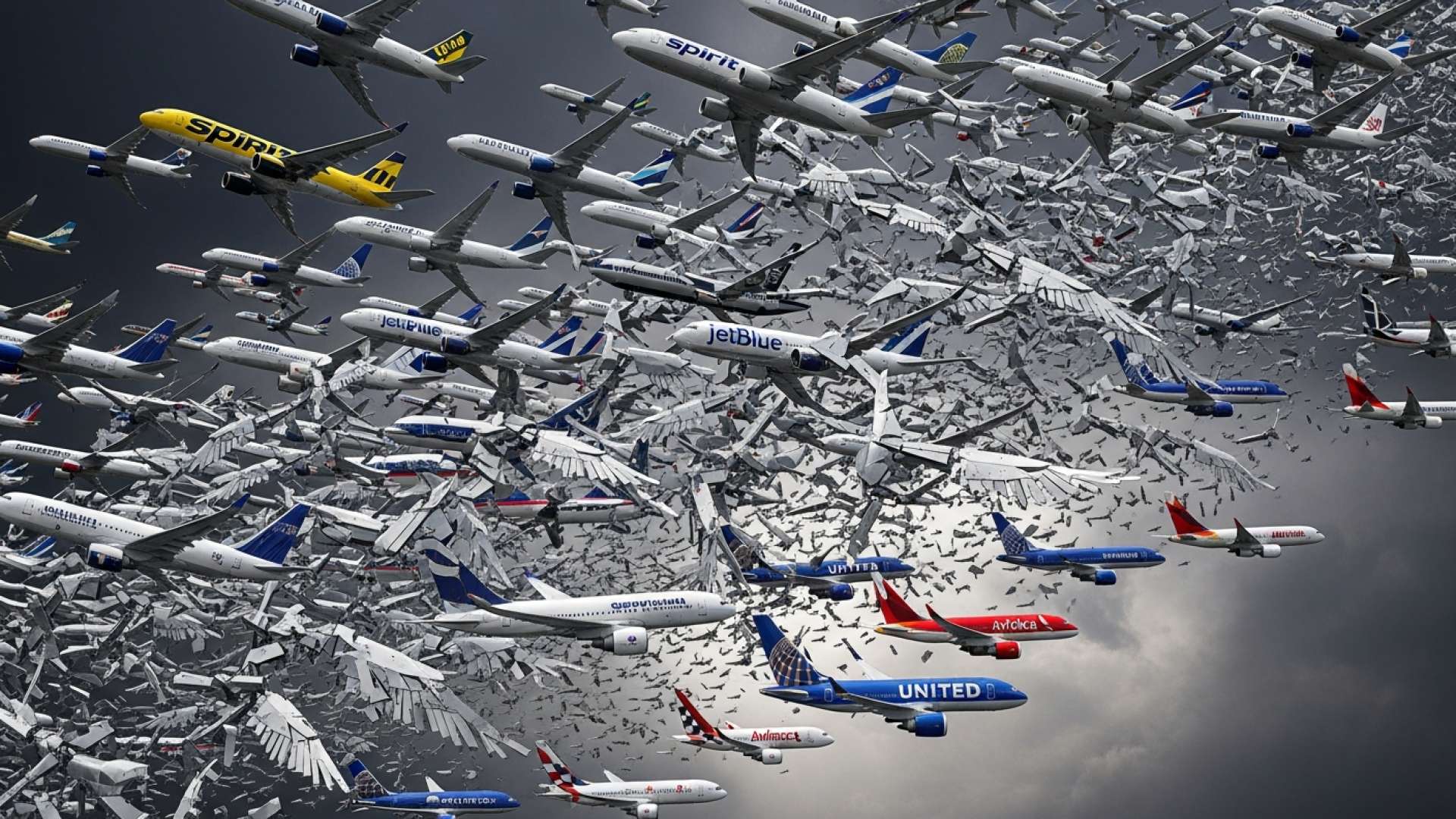 Companhias Aéreas Rivais Lançam Tarifas de Resgate Após Colapso da Spirit Airlines