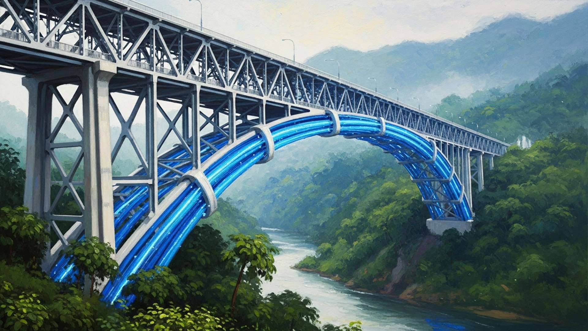 Tráfego na Rodovia 243 Será Lento à Medida que Nova Ponte Pacuar se Aproxima da Conclusão Total
