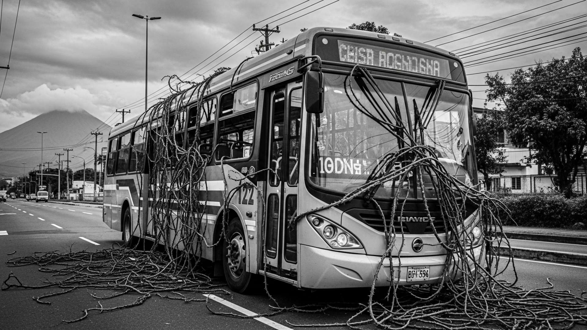 Serviço de Ônibus San José Cartago Atingido por Graves Falhas