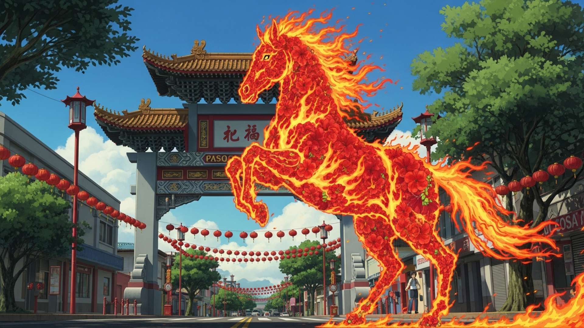 San José se Aquece para Celebração do Ano do Cavalo de Fogo