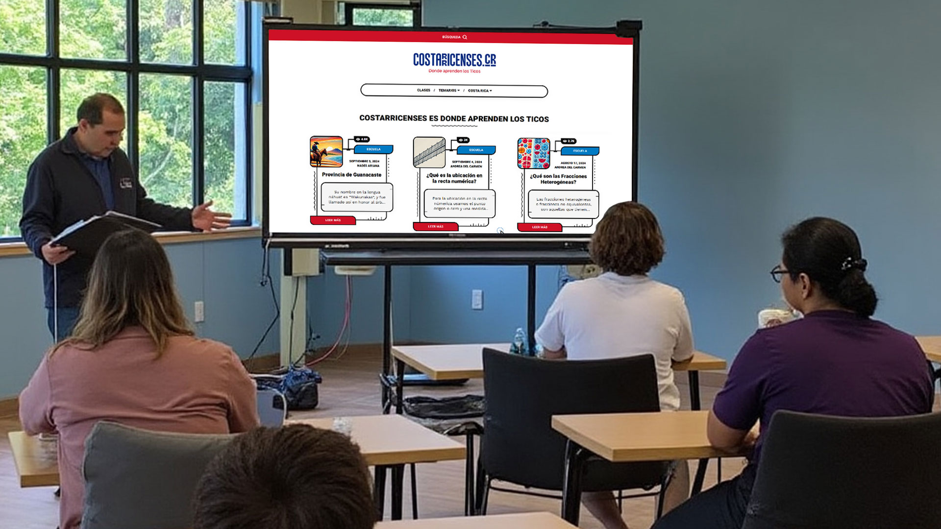 A Plataforma Educativa do Costarricenses.cr Alcança Centenas de Miles de Visualizações em Cada Aula Gratuita