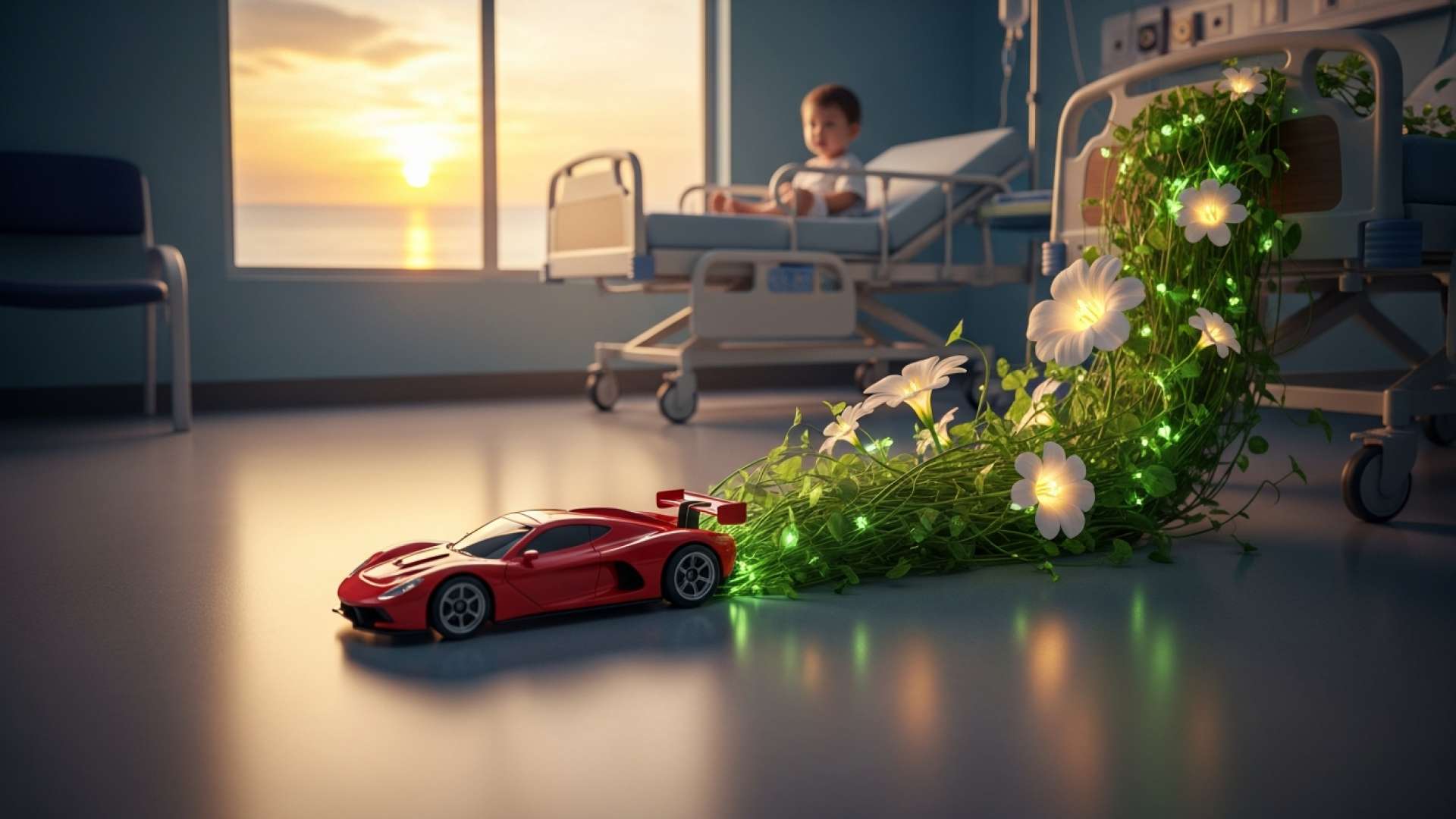 Carros de Brinquedo Transformam Experiência Cirúrgica para Crianças de Puntarenas