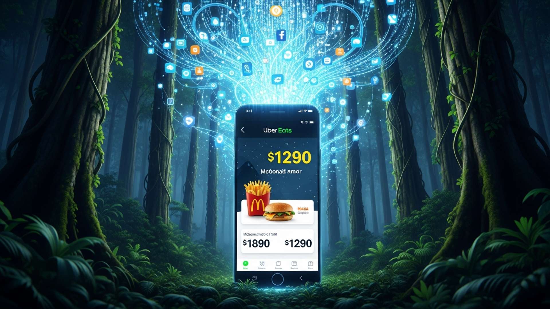 Glitch no Uber Eats Desafia McDonald’s com Oferta Frenética de Combos na Costa Rica