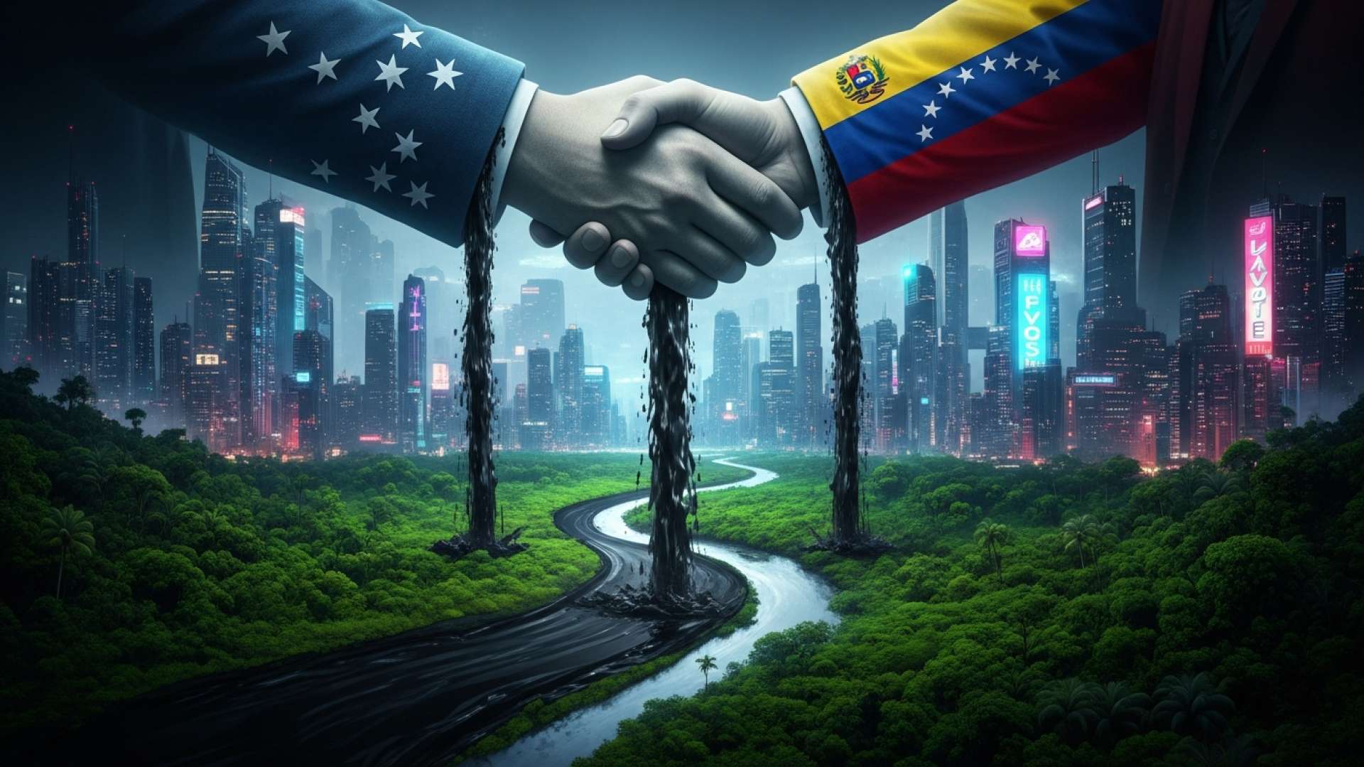 EUA e Venezuela Forjam Nova Aliança Após Saída de Maduro